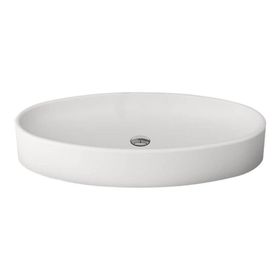 Bocchi Vessel Elips Çanak 85 cm Mat Beyaz Lavabo