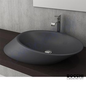 Bocchi Vessel Milano Antrasit Çanak Lavabo