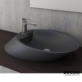 Bocchi Vessel Milano Antrasit Çanak Lavabo