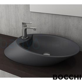 Bocchi Vessel Milano Antrasit Çanak Lavabo