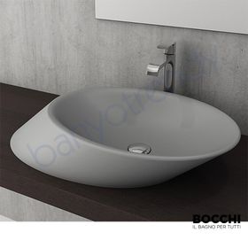 Bocchi Vessel Milano Gri Çanak Lavabo