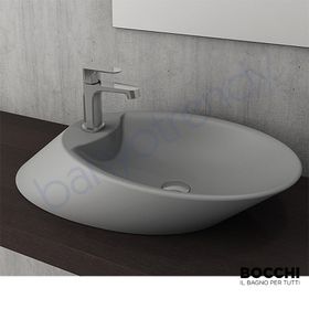 Bocchi Vessel Milano Gri Çanak Lavabo