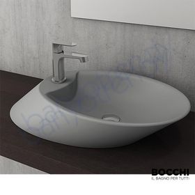 Bocchi Vessel Milano Gri Çanak Lavabo