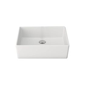 Bocchi Vessel Milano Mat Beyaz Çanak Lavabo
