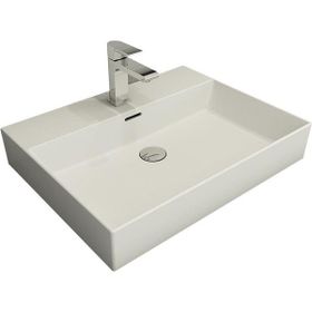Bocchi Vessel Milano Mat Beyaz Çanak Lavabo
