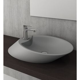Bocchi Vessel Tezgah Üstü Yuvarlak 38 cm Lavabo