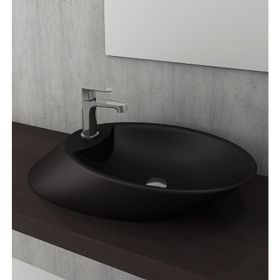 Bocchi Vessel Tezgah Üstü Yuvarlak 38 cm Lavabo