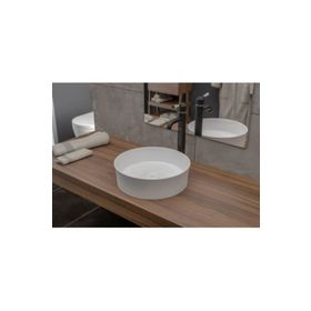 Bocchi Vessel Tezgah Üstü Yuvarlak 38 cm Lavabo