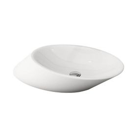 Bocchi Vessel Yatay Çanak 72 cm Parlak Beyaz Lavabo