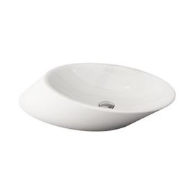 Bocchi Vessel Yatay Çanak 72 cm Parlak Beyaz Lavabo