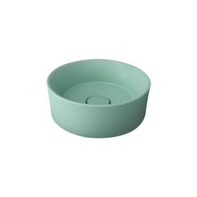 Bocchi Vessel Yuvarlak 38 cm Mat Mint Yeşil Lavabo