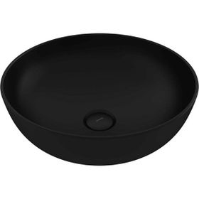 Bocchi Vessel Yuvarlak 38 cm Mat Siyah Lavabo