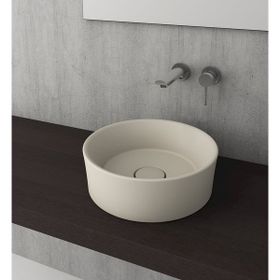 Bocchi Vessel Yuvarlak 38 cm Mat Yasemin Lavabo