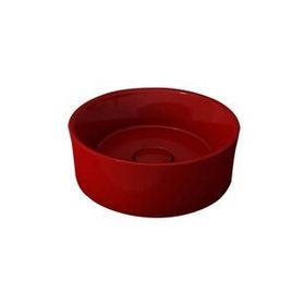 Bocchi Vessel Yuvarlak 38 cm Parlak Kırmızı Lavabo