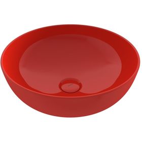 Bocchi Vessel Yuvarlak 38 cm Parlak Kırmızı Lavabo