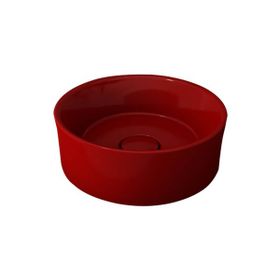 Bocchi Vessel Yuvarlak 38 cm Parlak Kırmızı Lavabo