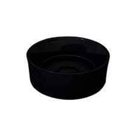 Bocchi Vessel Yuvarlak 38 cm Parlak Siyah Lavabo