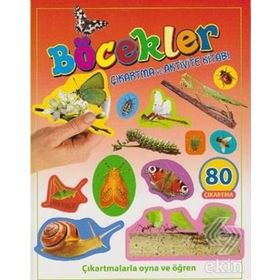 BÖCEKLER ÇIKARTMA KİTABI - ANTHONY WOOTTON
