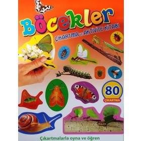 BÖCEKLER ÇIKARTMA KİTABI - ANTHONY WOOTTON