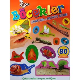 Böcekler - Çıkartma ve Aktivite Kitabı - kollektif