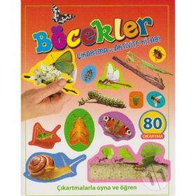 Böcekler - Çıkartma ve Aktivite Kitabı - kollektif