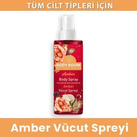Body Boom 100 ml Amber Vücut Spreyi