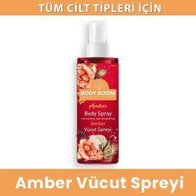 Body Boom 100 ml Amber Vücut Spreyi