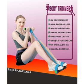 Body Trimmer Egzersiz Aleti El Ayak Direnç Yayı