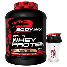 Bodymax Gold Whey Protein 2250 gr 75 Servis Çikolata Gıda Takviyesi