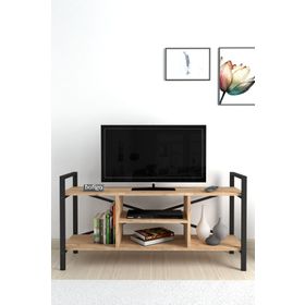 Bofigo Çam Raflı TV Ünitesi Televizyon Sehpası