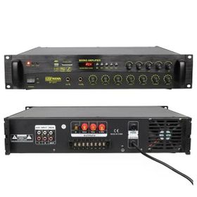 Bofmann BF 505T 500W Hat Trafolu 5 Bölgeli Mikser Amplifikatör