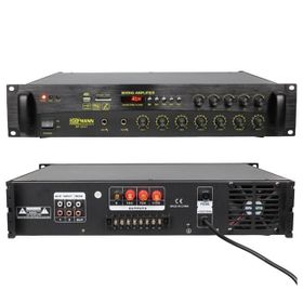 Bofmann BF 505T 500W Hat Trafolu 5 Bölgeli Mikser Amplifikatör