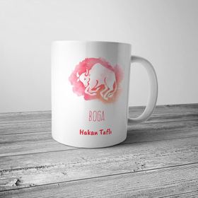 Boğa Burcu Kupa Bardak Mug Burç Kupa Bardak