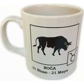 Boğa Burcu Kupa Bardak Mug Burç Kupa Bardak