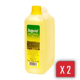 Boğaziçi 80 Derece 2x950 ml Limon Kolonyası