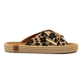Bohonomad CAS12-LEO Leopar Casablanca Kadın Terlik