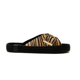 Bohonomad CAS20-ZEB Zebra Casablanca Kadın Terlik