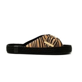 Bohonomad CAS20-ZEB Zebra Casablanca Kadın Terlik