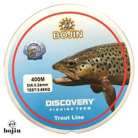 Bojin 0.24 mm 400 m Şeffaf Alabalık Misinası