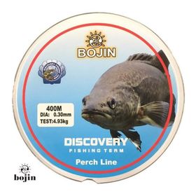 Bojin 0.30 mm 400 m Yeşil Tatlı Su Levrek Misinası