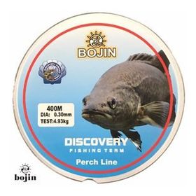 Bojin 0.30 mm 400 m Yeşil Tatlı Su Levrek Misinası