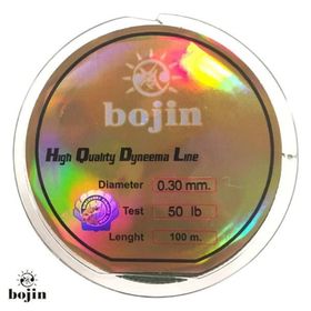 Bojin Dyneema 100 m-0.30 mm Yeşil İp Misina