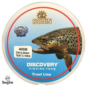 Bojin Şeffaf 0.20 mm 400 m Alabalık Misinası