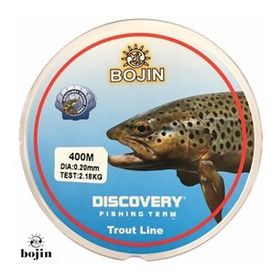 Bojin Şeffaf 0.20 mm 400 m Alabalık Misinası