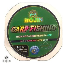 Bojin Yeşil 0.38 mm 340 m Sazan Misinası