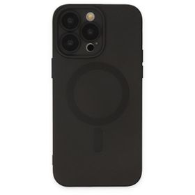 Bol Çeşit iPhone 13 Pro Moshi Lens Magneticsafe Siyah Silikon Kılıf