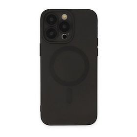Bol Çeşit iPhone 13 Pro Moshi Lens Magneticsafe Siyah Silikon Kılıf