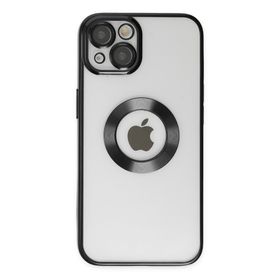 Bol Çeşit iPhone 14 Slot Siyah Silikon Kılıf