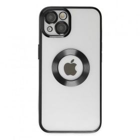 Bol Çeşit iPhone 14 Slot Siyah Silikon Kılıf