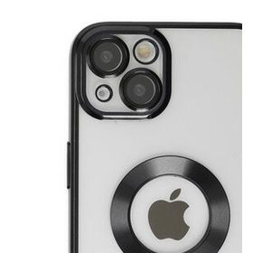 Bol Çeşit iPhone 14 Slot Siyah Silikon Kılıf